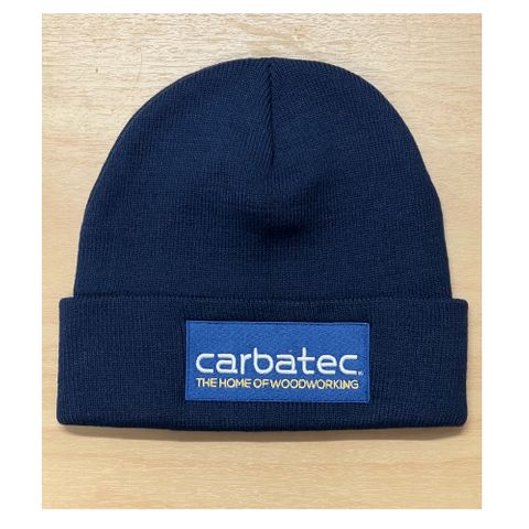 Carbatec Navy Acrylic Beanie