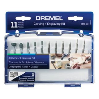Dremel 11 pce Carving & Engraving Kit