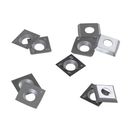 Premium Carbide Inserts 15x15x2.5mm - 100mm radius - Pk10