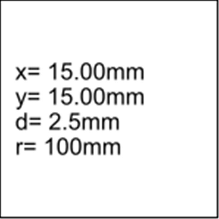 Premium Carbide Inserts 15x2.5mm - 100mm radius - Pk10