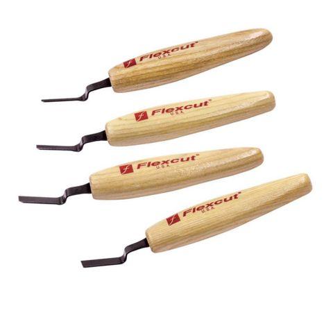 Flexcut MT150 Dogleg Chisel Set