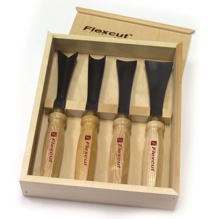 Flexcut 4 Piece Mallet Sculptor's Set