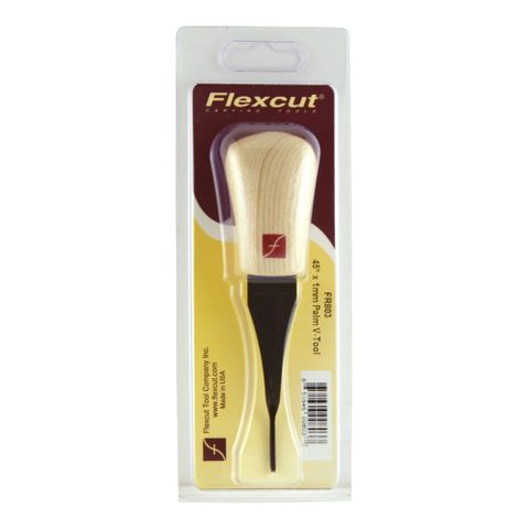 Flexcut 45° x 1mm Palm Micro V-Tool