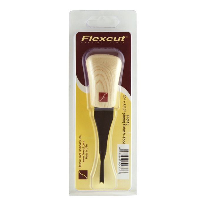 Flexcut 30° x 4mm Palm V-Tool