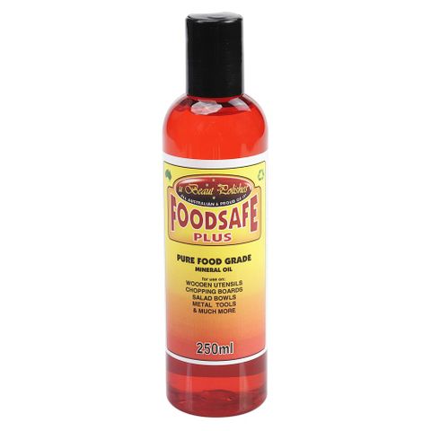 Food safe deals mineral oil