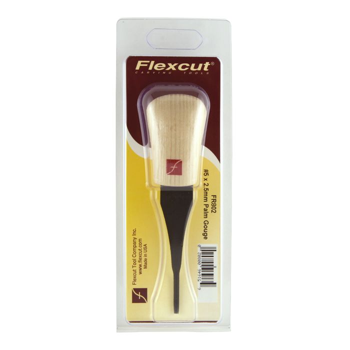 Flexcut #5 x 2.5mm Palm Micro Gouge (Sweep)