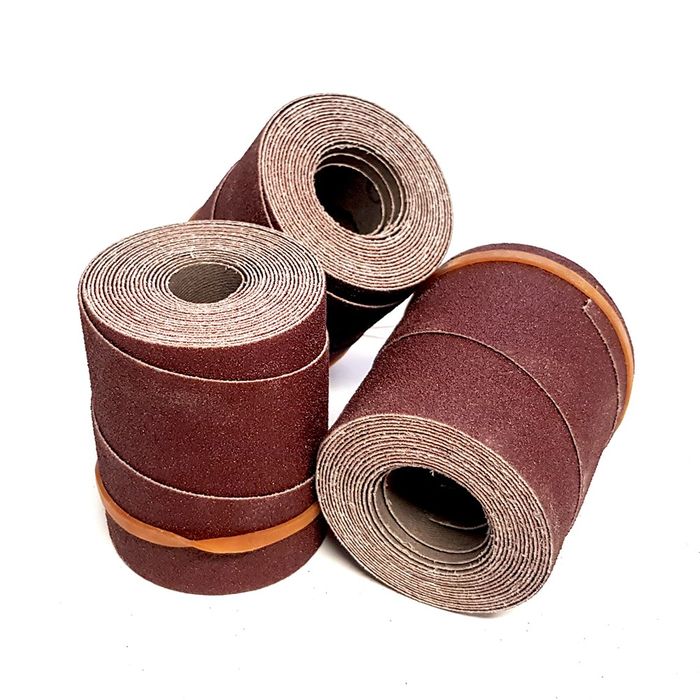 3 x Laguna Sandpaper Rolls to suit 19/38 - #80 Grit Pack