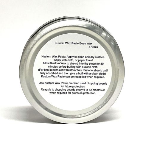 Kustom Wax Paste Bees Wax - 170mL