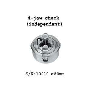 Sieg 4 Jaw Independent Chuck 80mm Suits Mini Lathe C3 ***