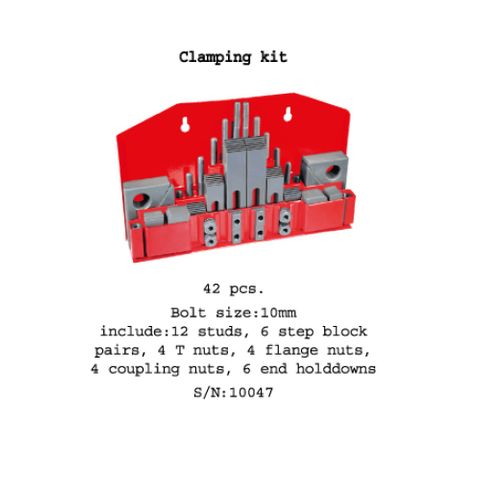 Sieg Clamping Kit 42pce suit Mill-X2 / X3 ***