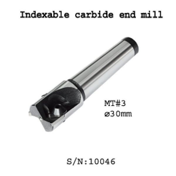 Sieg Indexable End Mill Cutter  MT3 Mill-X2/X3 ***