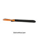 Velvet Sleeve for Pens or Pencils - single black