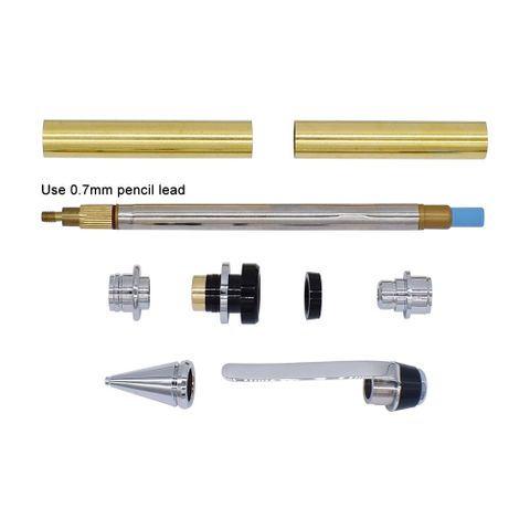 Chrome Cigar Pencil Kit - Pack of 1