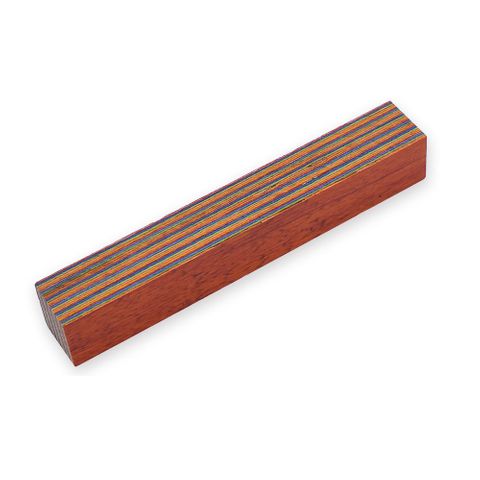 Colourwood 20mm x 20mm x130mm - orange, green, blue, purple & yellow