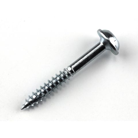 Kreg Pocket Hole Screws - 32mm Fine/MaxiLoc Head - Zinc - 250 pack #