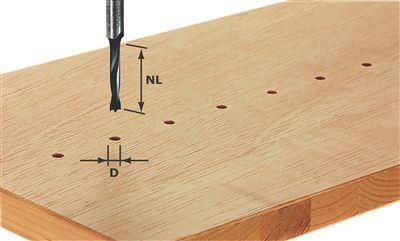 Dowel drill, HW S8 D5/30 Z