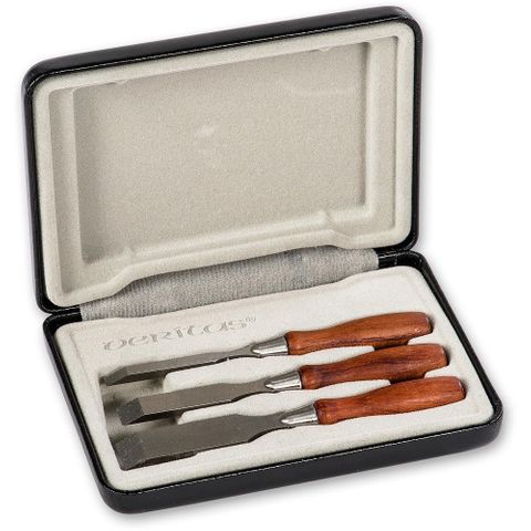 Veritas Set of 3 Miniature Chisels