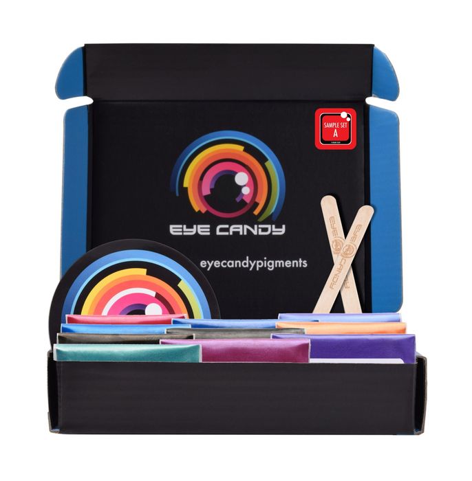 Eye Candy 10 Color Pigment Powder Variety Set A x 5g