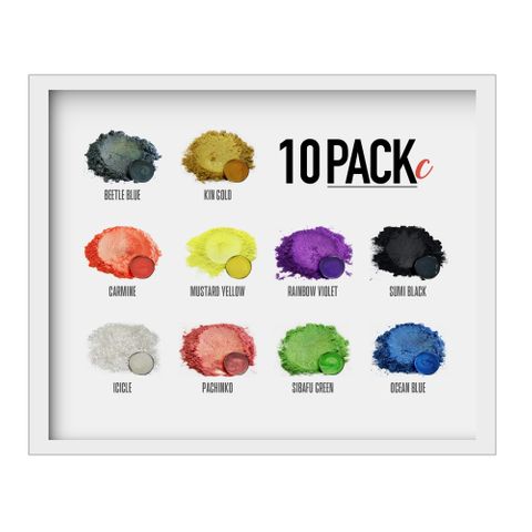 Eye Candy 10 Color Pigment Powder Variety Set C x 5g