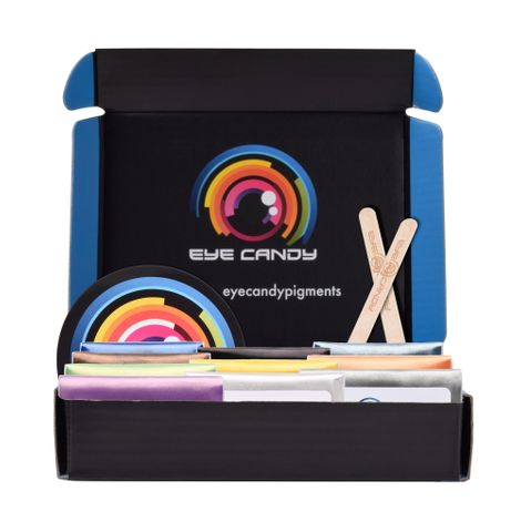 Eye Candy 10 Color Pigment Powder Variety Set D x 5g ***