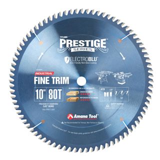 Amana 610800C Prestige Electro-Blu 80T Trim Blade