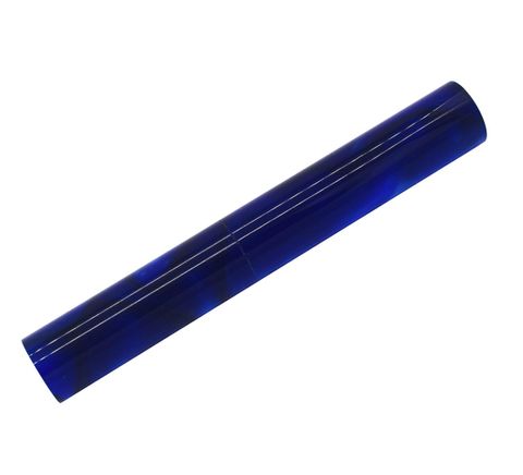 Acrylic Pen Rod - 19mm diameter, dark blue with black line