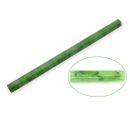 Resin Pen Rod - 18mm diameter, 300mm length. Emerald green with pearl