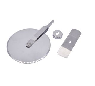 Carbatec Stainless Steel Pizza Cutter Kit - 10cm