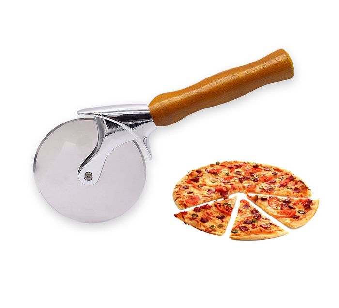 Carbatec Premium Stainless Steel Pizza Cutter Kit - 10cm