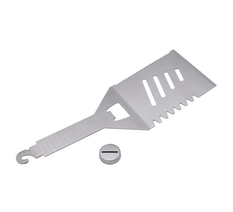 Carbatec Stainless Steel BBQ Spatula Kit