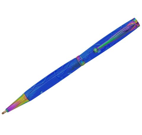 Colourful Vacuum Fancy Slimline Pen Kit - Pack of 1