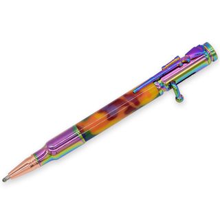 Colourful Vacuum Rifle Bolt Pen Kit - Pack of 1