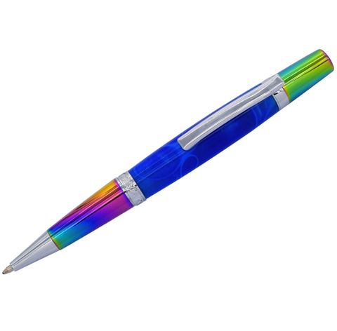 Chrome & Colourful Vacuum Elegant Beauty Sierra Pen Kit - Pack of 1
