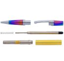 Chrome & Colourful Vacuum Elegant Beauty Sierra Pen Kit - Pack of 1