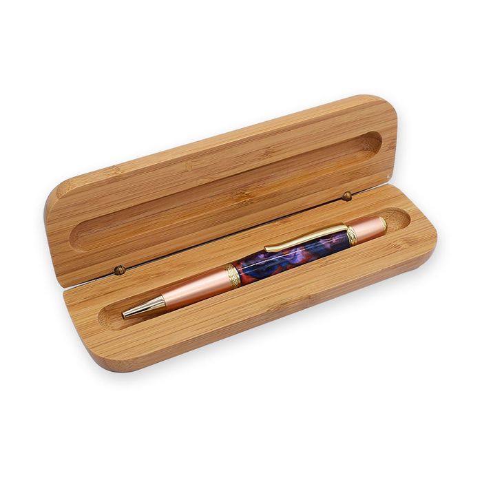 Pen Box - single bamboo