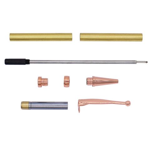 Copper Fancy Slimline Pen Kit - Pack of 1