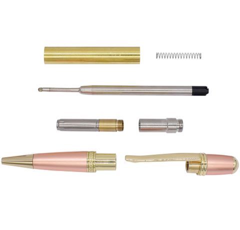 Gold & Satin Copper Sierra Pen Kit - Pack of 1