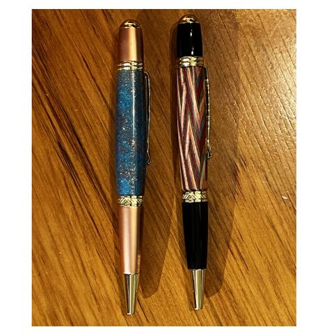 Gold & Satin Copper Sierra Pen Kit - Pack of 1