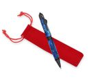 Velvet Pouch for Pens or Pencils - single red