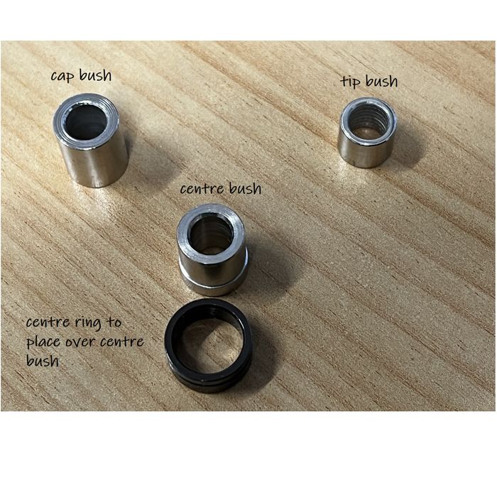 Bushing Set for New Pen BT-401 (with centre ring)