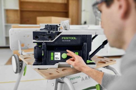 Festool Cordless CSC SYS 50 table saw