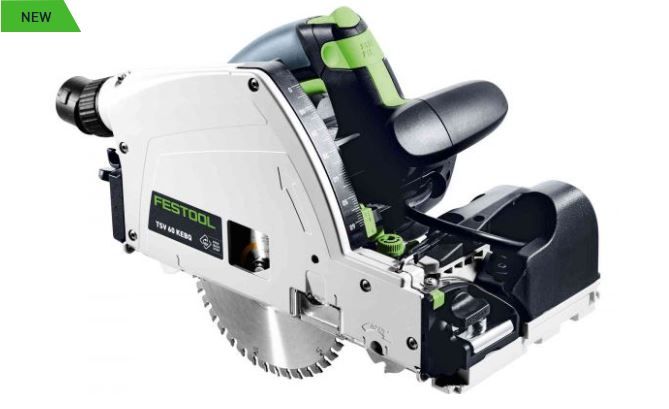 Festool TSV 60 KEBQ-Plus plunge saw with Scoring Function