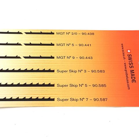 Pegas Modified Geometry MGT Blades