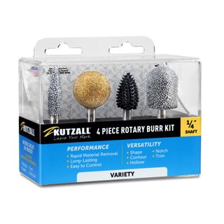 Kutzall Variety Kit for 1/4" Grinders - 4 piece