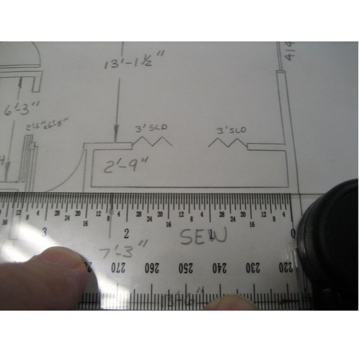 Wixey 200mm (8 Inch) Digital Protractor Rule