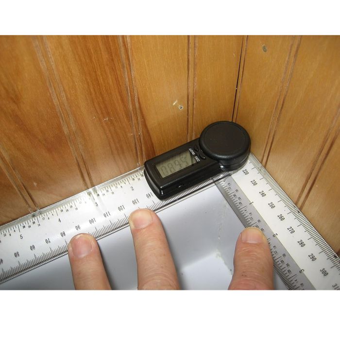 Wixey 200mm (8 Inch) Digital Protractor Rule