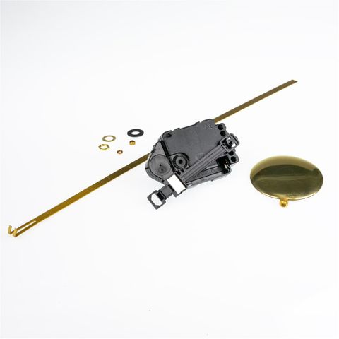 High Torque AA battery Pendulum Clock Movement - 20.6mm (13/16") shaft