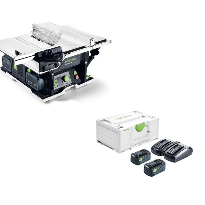 Festool Cordless CSC SYS 50 table saw and  5Ah energy set