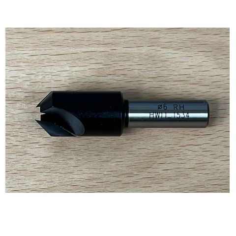 R/H Tungsten Countersink-Suits 6mm Drill ***