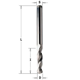 3mm Twist Drill Solid Carbide RH ***